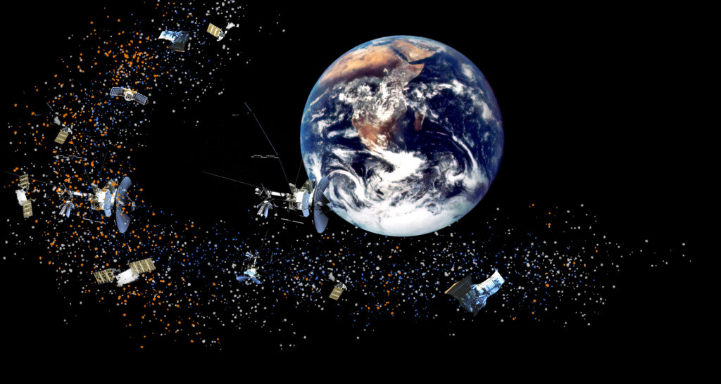 In-orbit servicing / space debris removal — SpacePNT