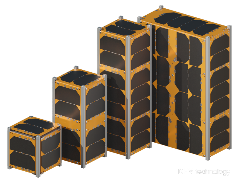 Solar panels for CubeSats — DHV Technology